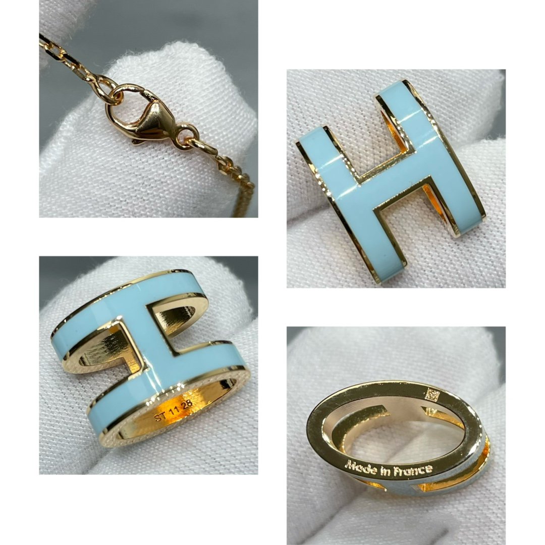 [Elara jewelsry ]POP H SKY BLUE NECKLACE