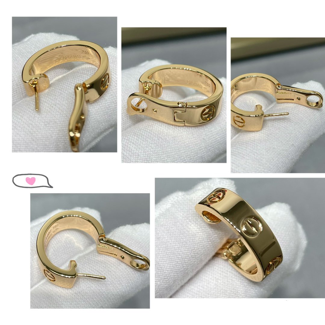 [Elara jewelsry ]LOVE 5.5MM EARRINGS