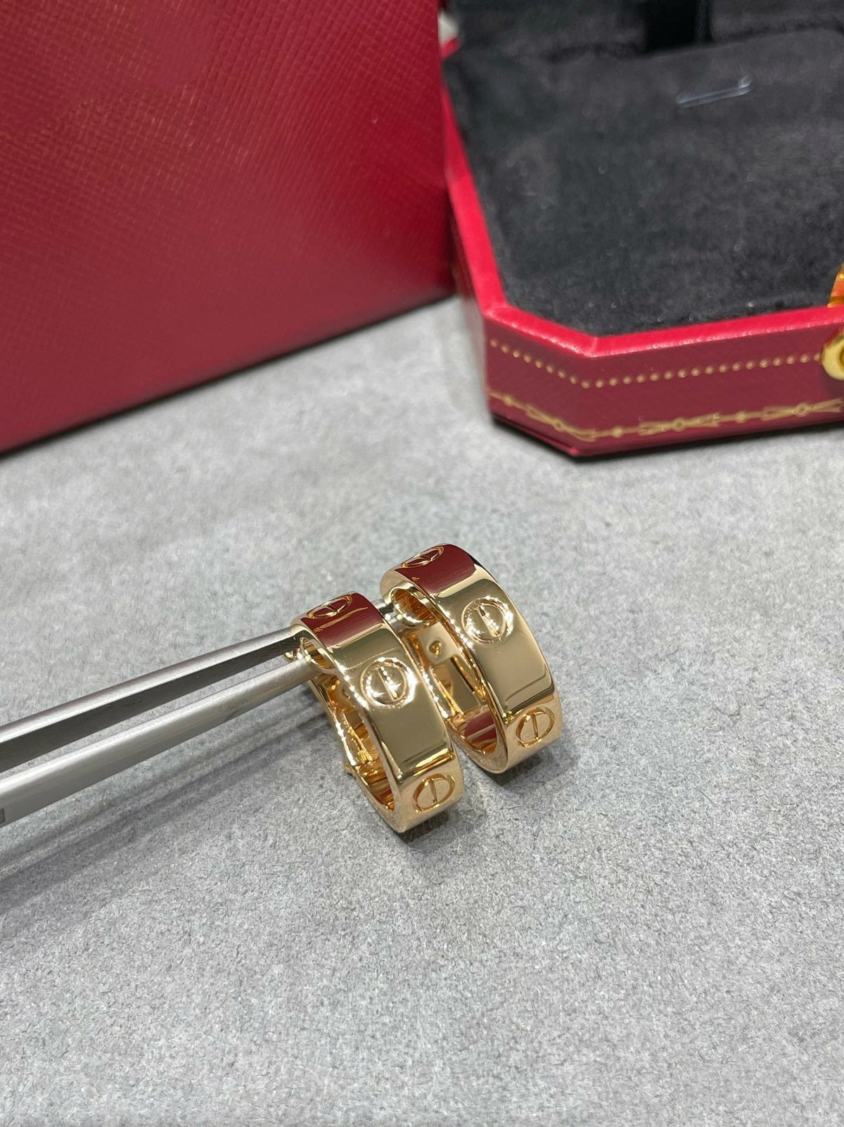 [Elara jewelsry ]LOVE 5.5MM EARRINGS