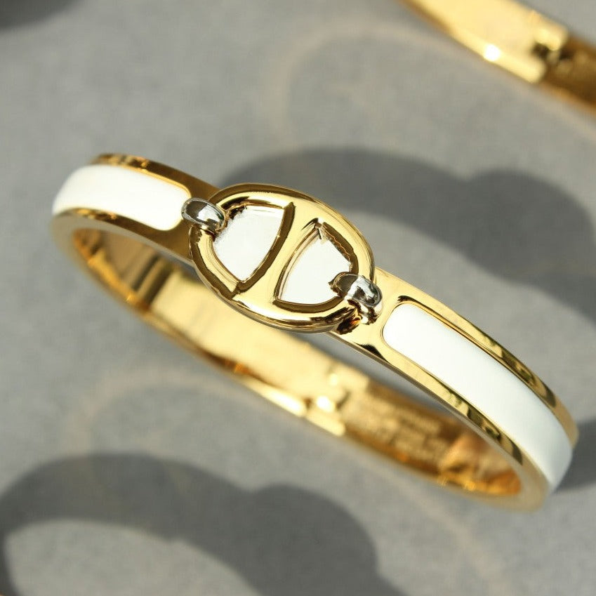 [Elara jewelsry ]CLIC CHAINE GOLD BRACELET