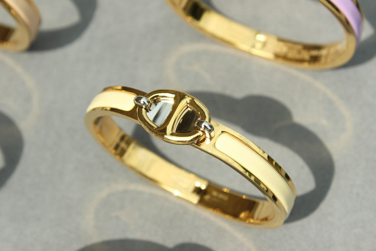 [Elara jewelsry ]CLIC CHAINE GOLD BRACELET
