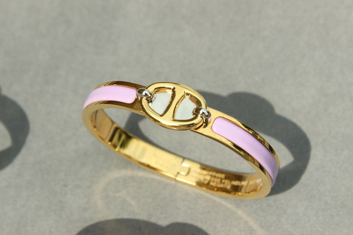 [Elara jewelsry ]CLIC CHAINE GOLD BRACELET