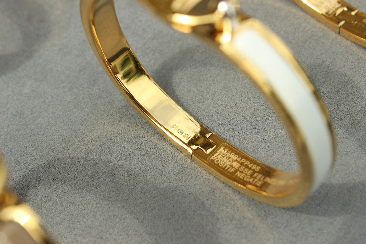 [Elara jewelsry ]CLIC CHAINE GOLD BRACELET