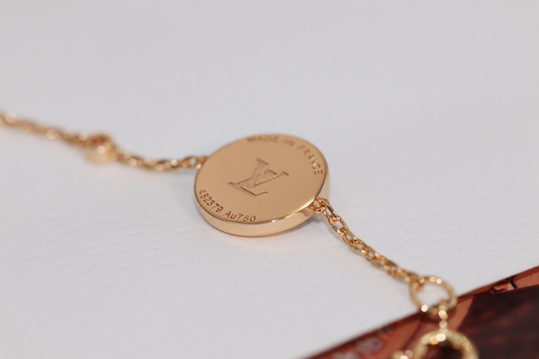 [Elara jewelsry ]STAR AND SUN 4 MOTIF PINK GOLD MALACHITE BRACELET