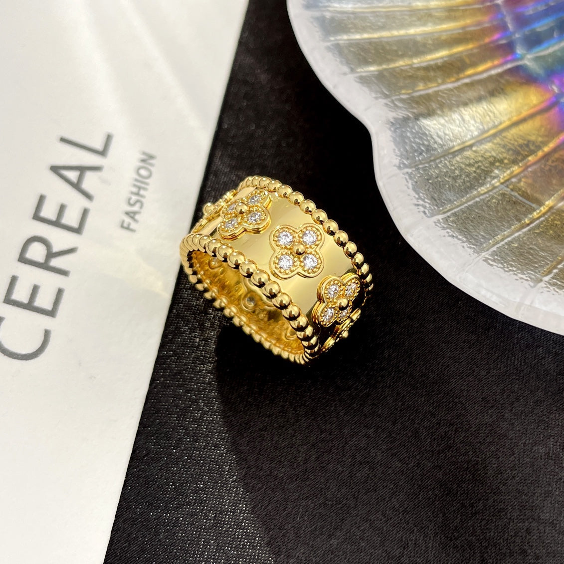 [Elara jewelsry ]PERLEE DIAMOND LARGE RING