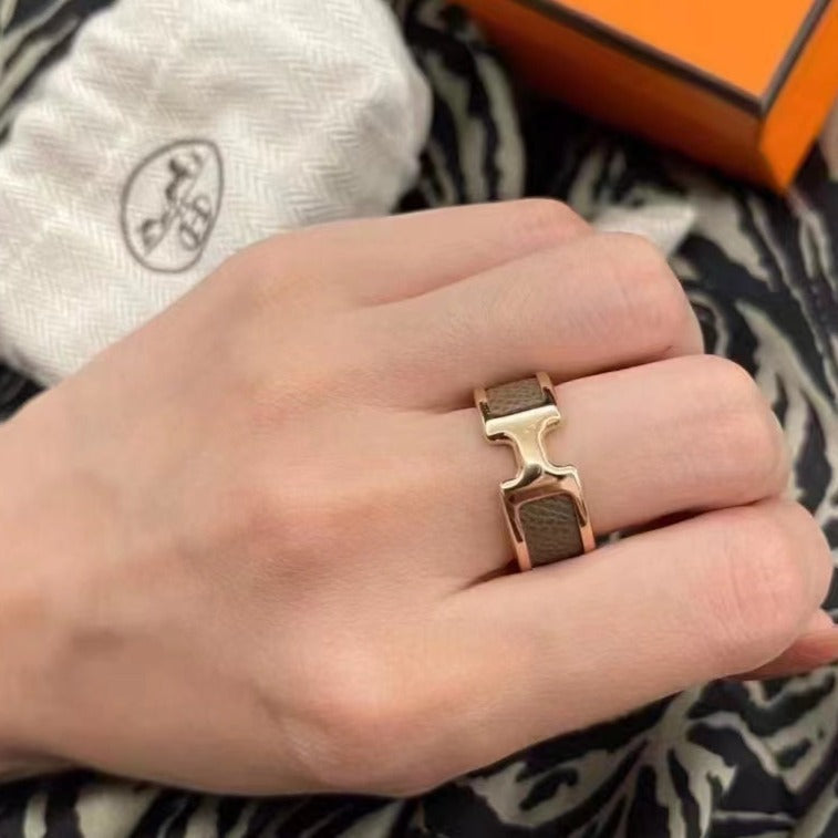 [Elara jewelsry ]OLYMPE PINK GOLD RING