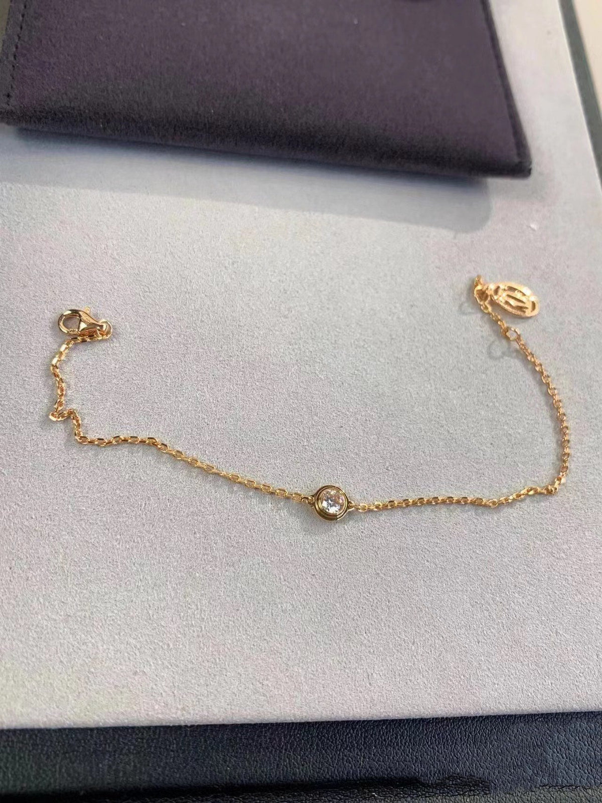 [Elara jewelsry ]DAMOUR DIAMOND LINK BRACELET
