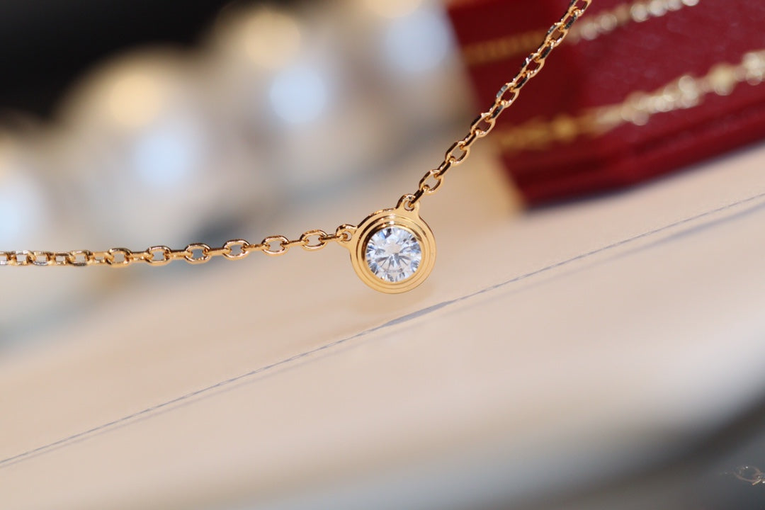 [Elara jewelsry ]DAMOUR DIAMOND NECKLACE