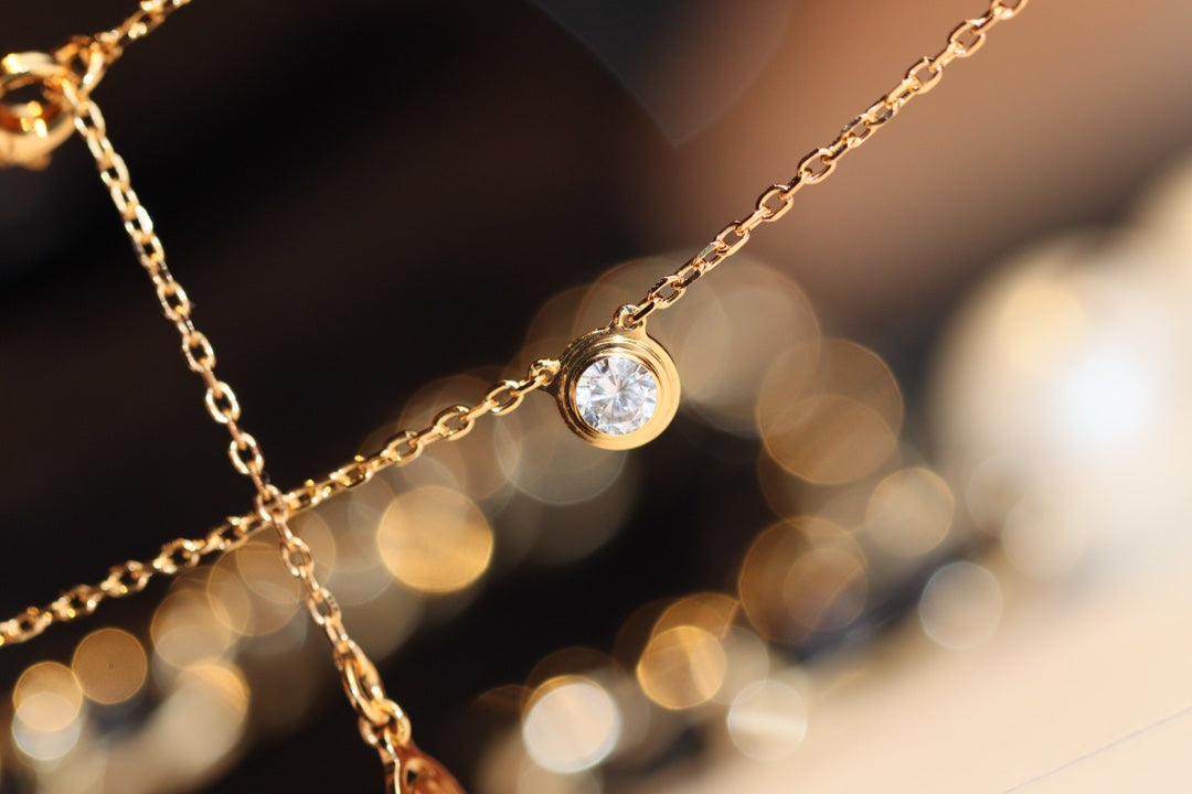 [Elara jewelsry ]DAMOUR DIAMOND NECKLACE