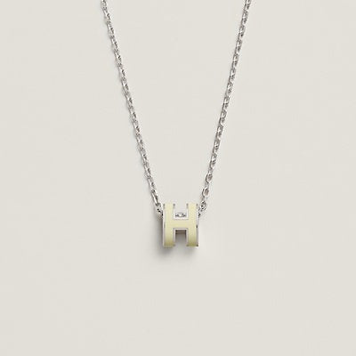 [Elara jewelsry ]HM CLIC YELLOW ENAMEL GOLD NECKLACE