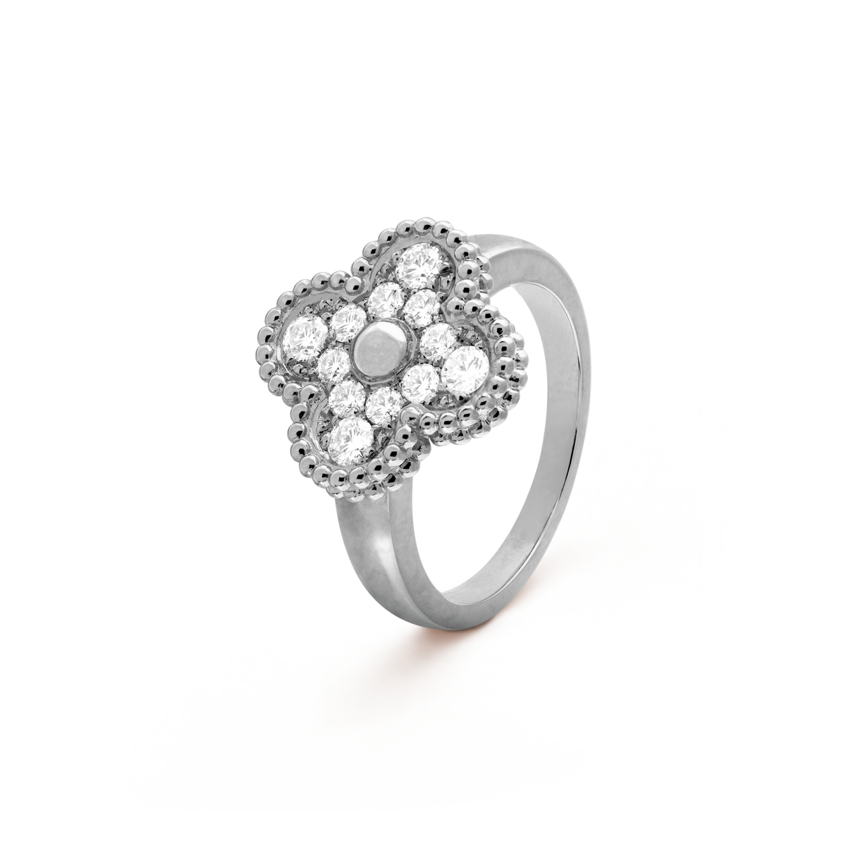 [Elara jewelsry ]CLOVER DIAMOND RING