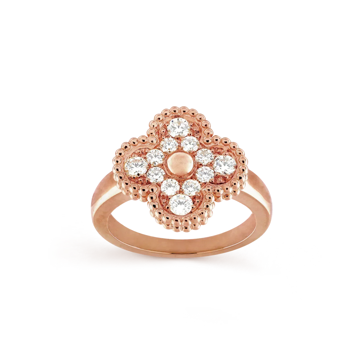 [Elara jewelsry ]CLOVER DIAMOND RING