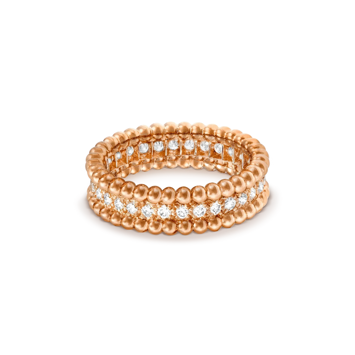 [Elara jewelsry ]PERLEE DIAMOND ROSE GOLD RING