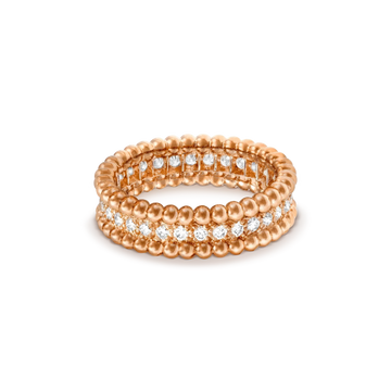[Elara jewelsry ]PERLEE DIAMOND ROSE GOLD RING