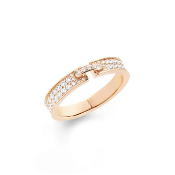 [Elara jewelsry ]ALLIANCE LIENS VIDENCE PAVED DIAMOND 4MM RING