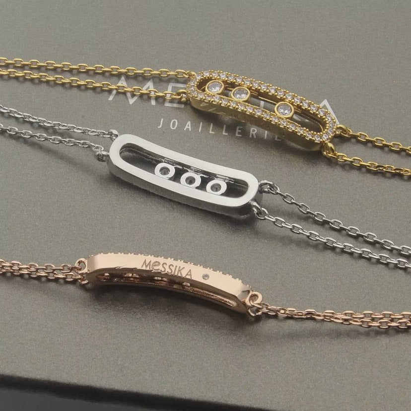 [Elara jewelsry] Move Classique pavé bracelet