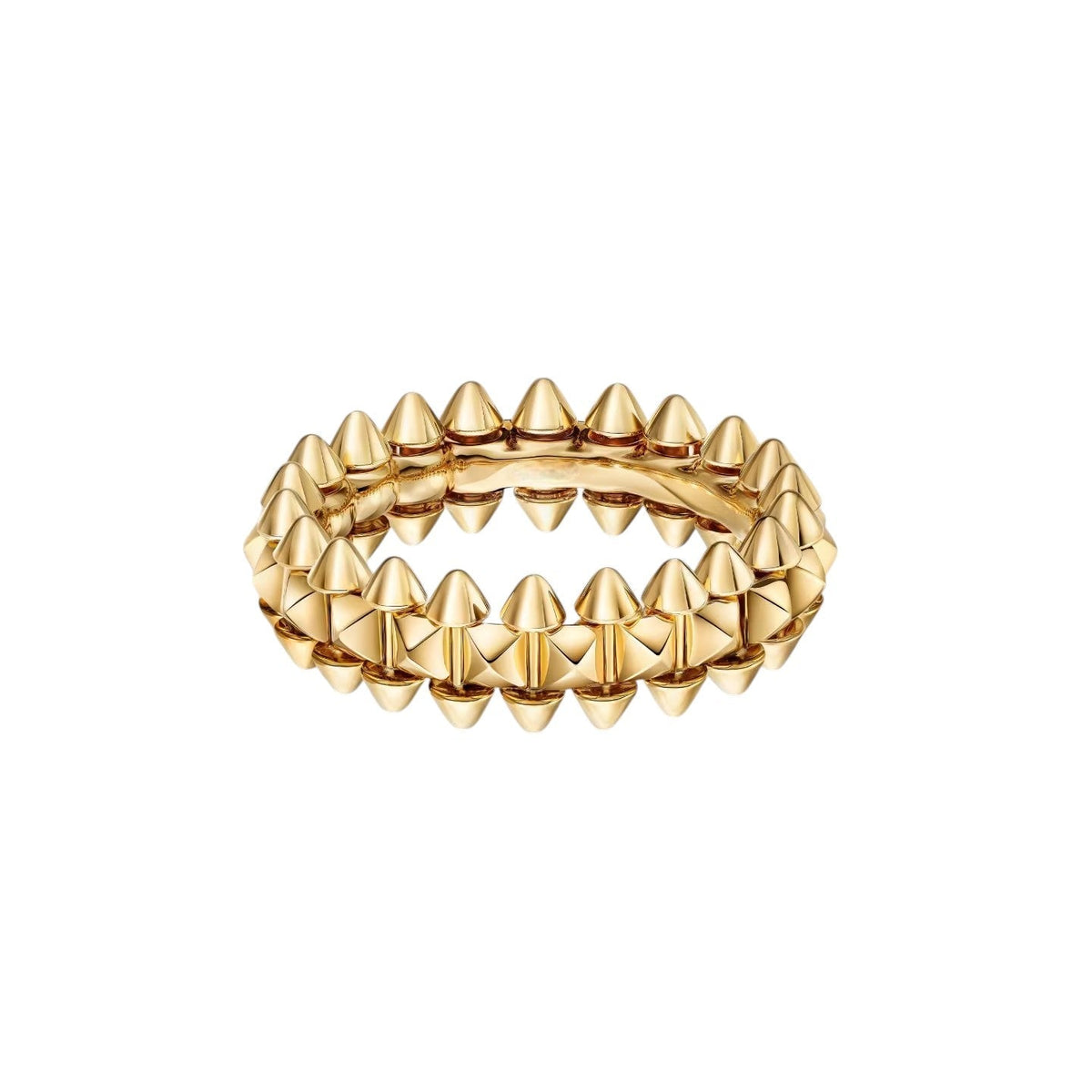 [Elara jewelsry]CLASH DE 6.4MM SMALL MODEL RING
