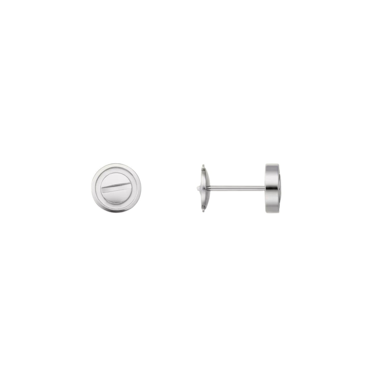 [Elara jewelsry]LOVE 7.2MM HOOP EARRINGS