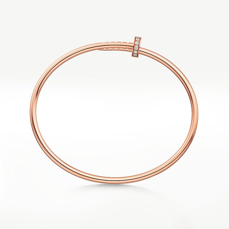 [Elara jewelsry ]JUSTE BRACELET 2.5MM DIAMONDS
