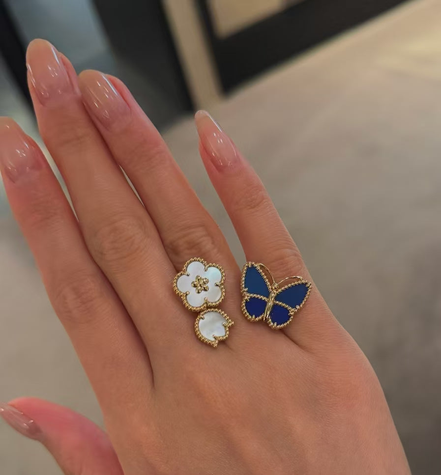 [Elara jewelsry ]LUCKY SPRING GOLD RING