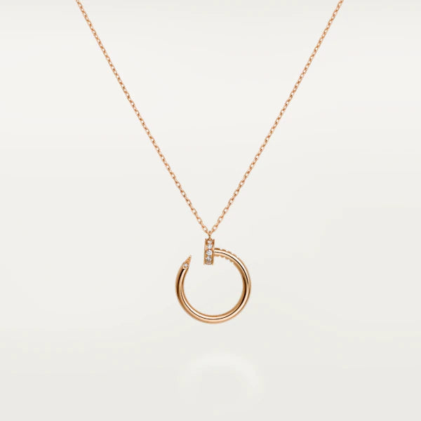 [Elara jewelsry ]JUSTE NECKLACE PINK GOLD