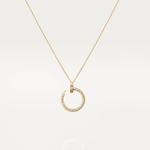 [Elara jewelsry ]JUSTE NECKLACE GOLD DIAMONDS