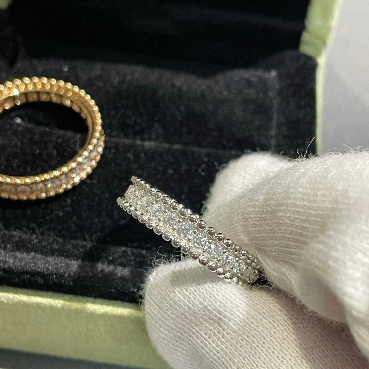 [Elara jewelsry ]PERLEE DIAMOND ROSE GOLD RING