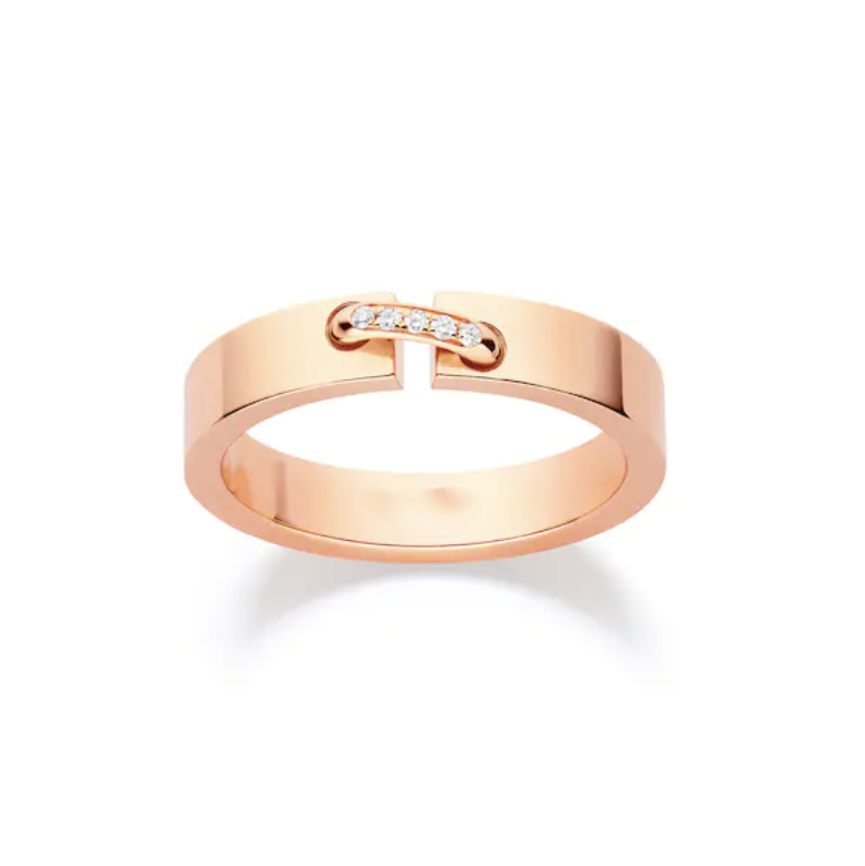 [Elara jewelsry ]ALLIANCE LIENS VIDENCE DIAMOND 4MM RING