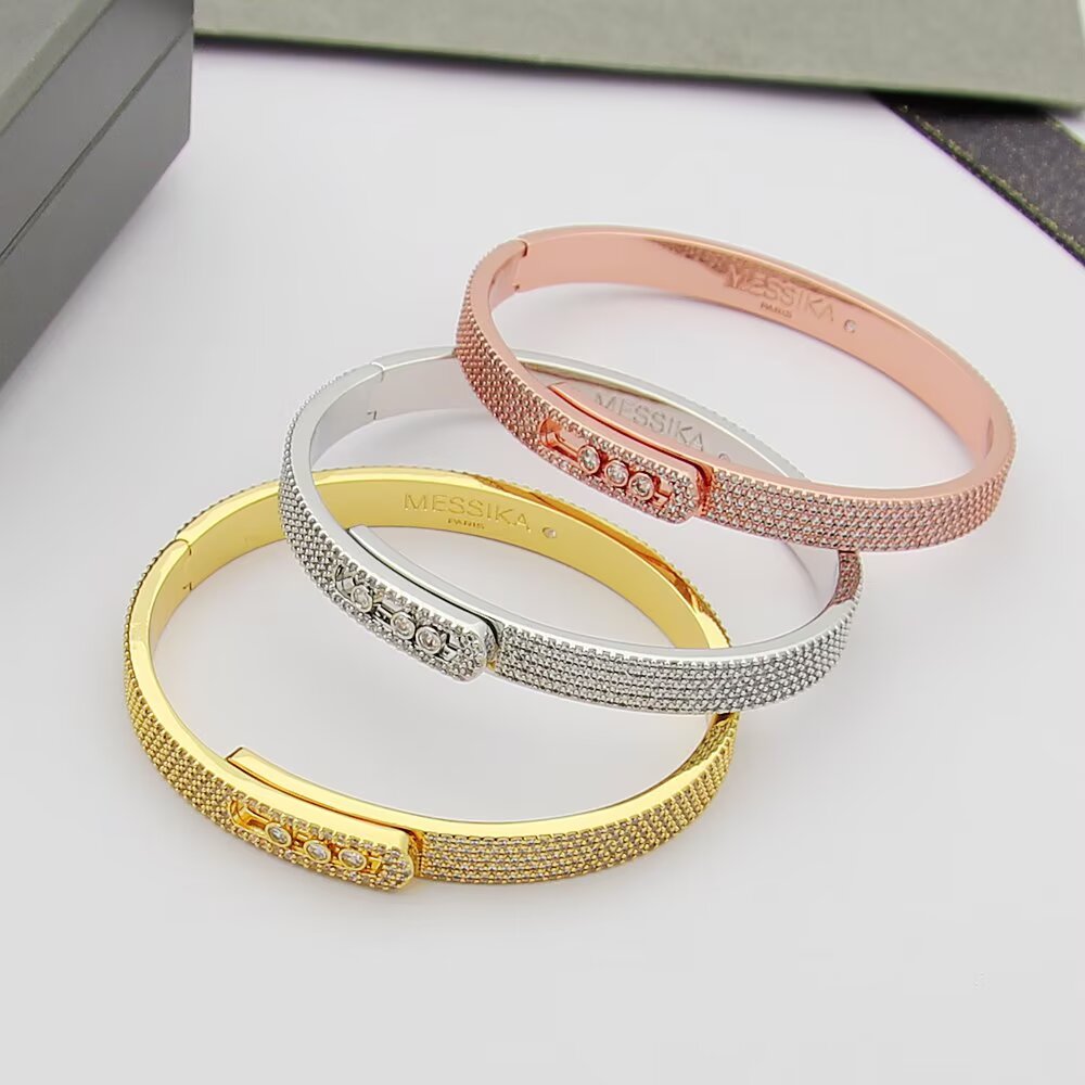 [Elara jewelsry]Move Noa Full Pavé Diamond Bangle Bracelet