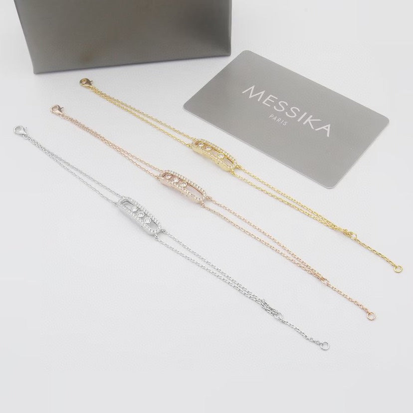 [Elara jewelsry] Move Classique pavé bracelet