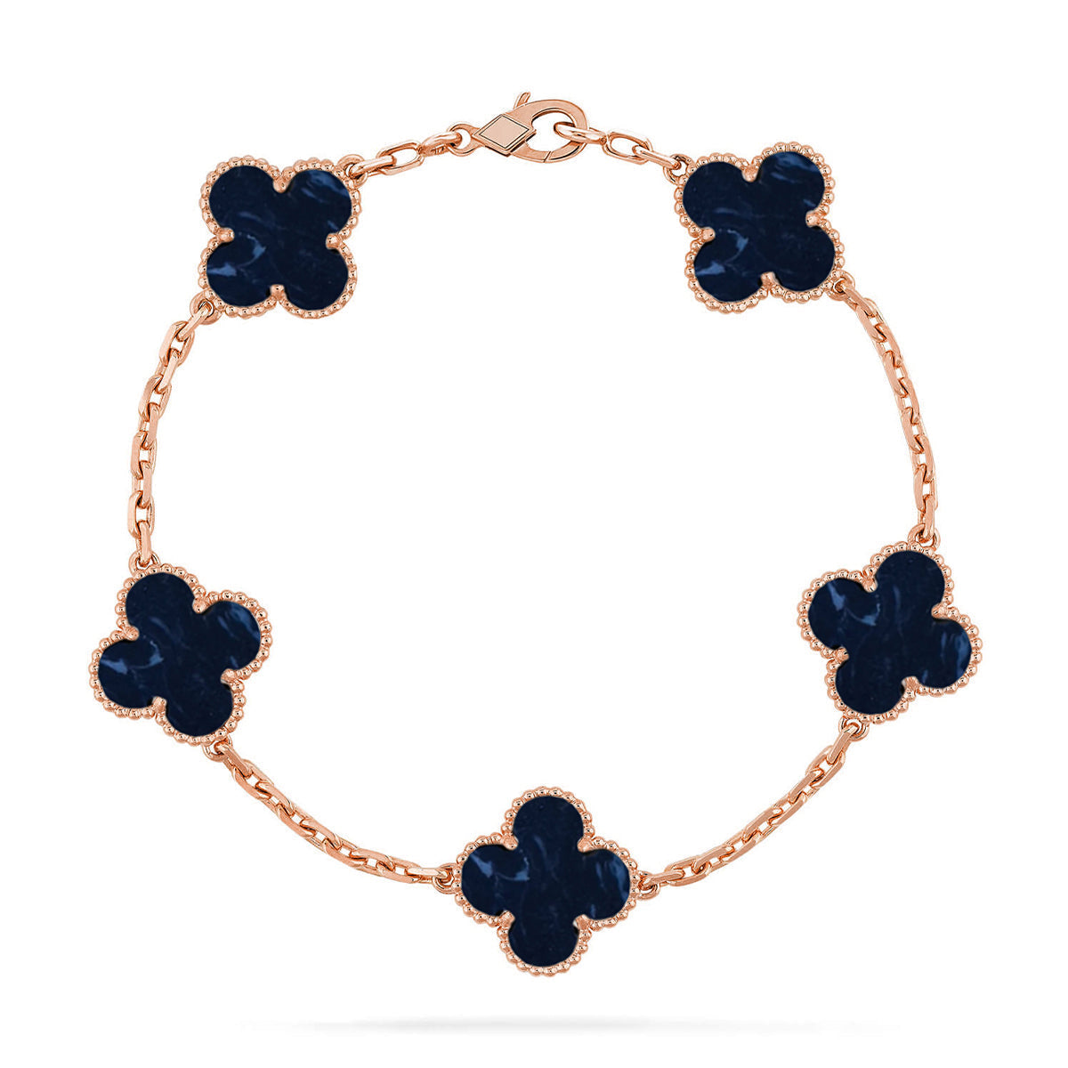 [Elara jewelsry ]CLOVER 5 MOTIF PIETERSITE BRACELET COLLECTION