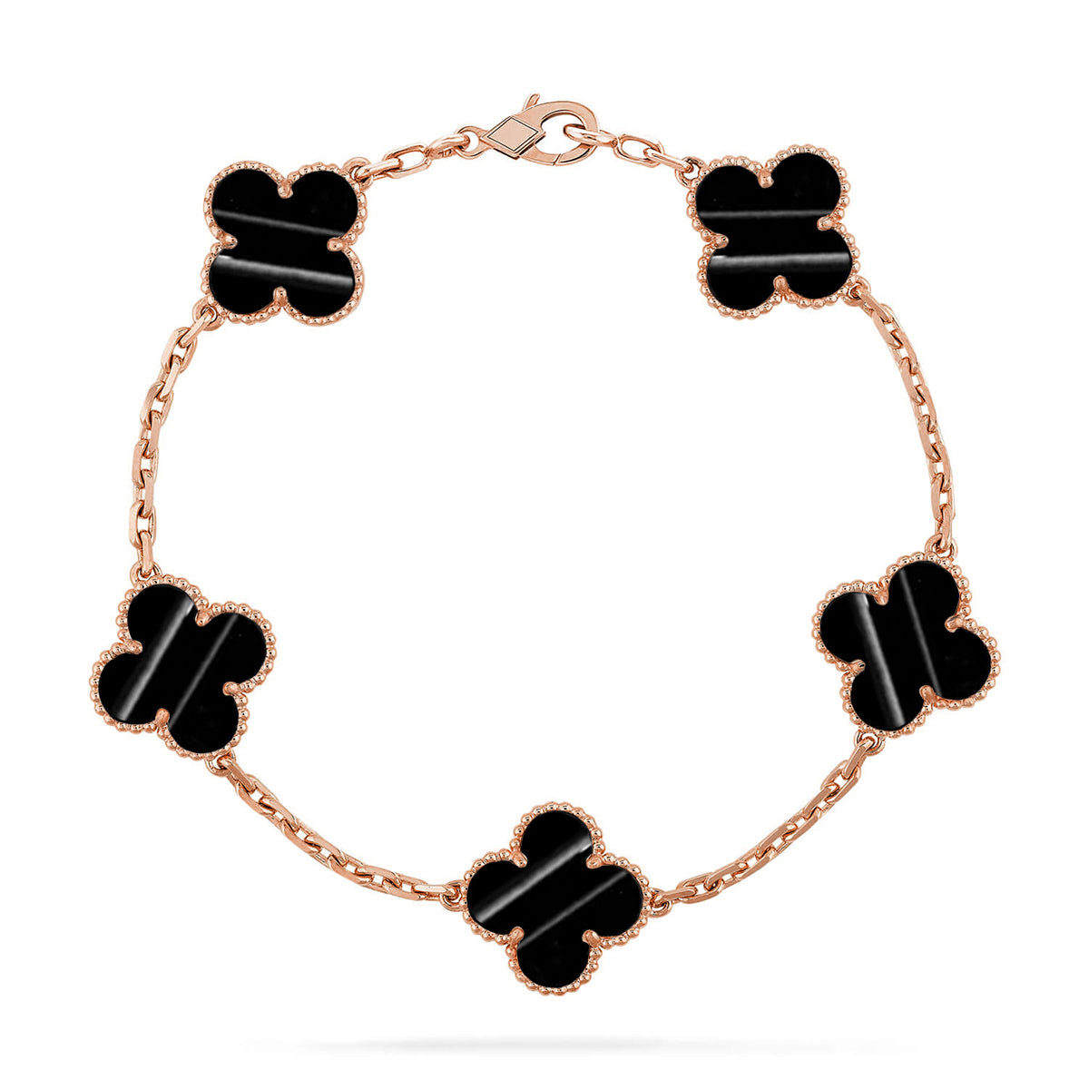 [Elara jewelsry ] CLOVER 5 MOTIF PULSAR STONE BRACELET COLLECTION