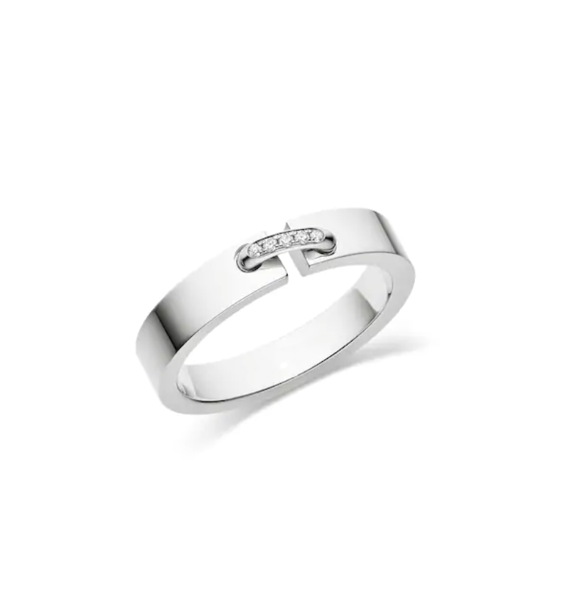 [Elara jewelsry ]ALLIANCE LIENS VIDENCE DIAMOND 4MM RING