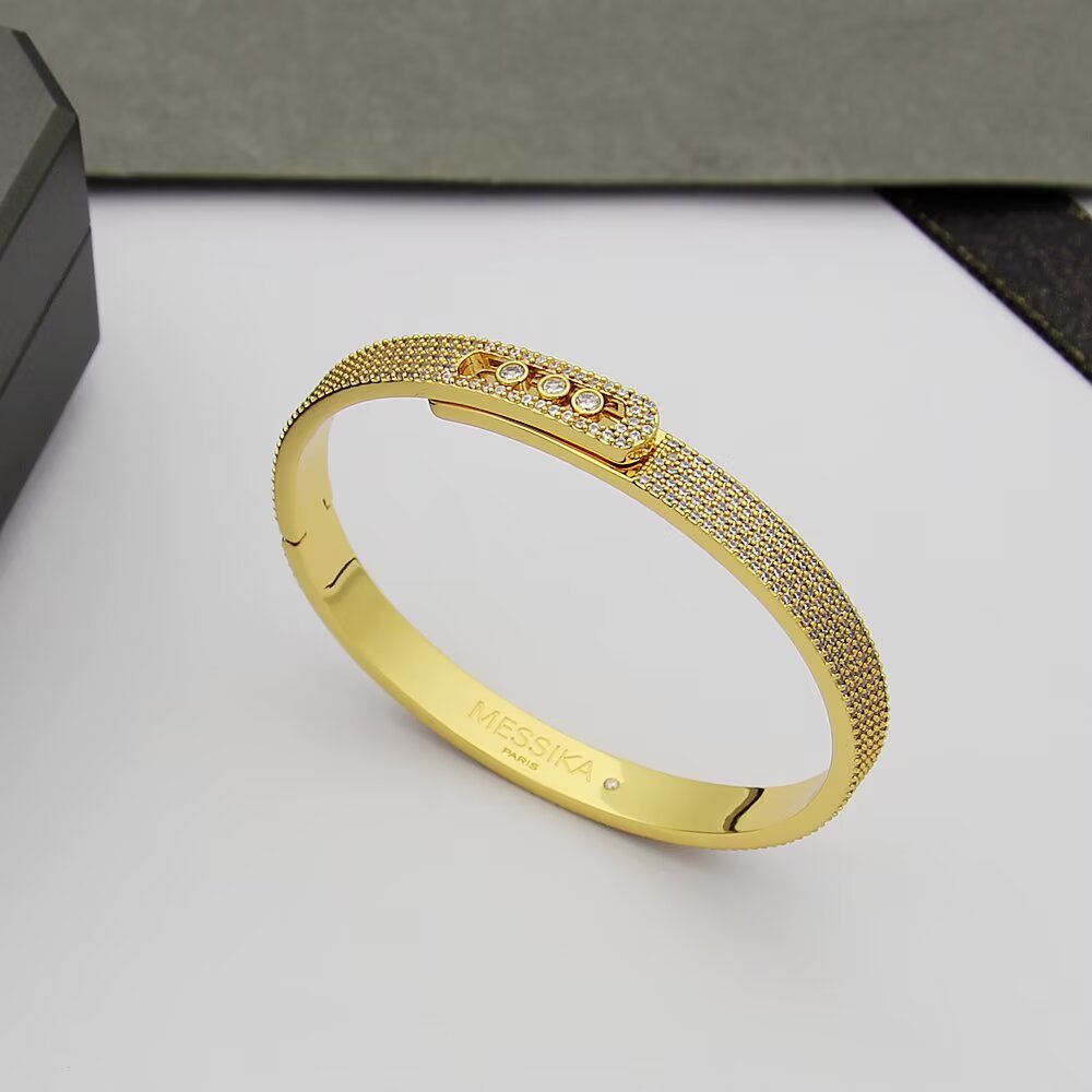 [Elara jewelsry]Move Noa Full Pavé Diamond Bangle Bracelet