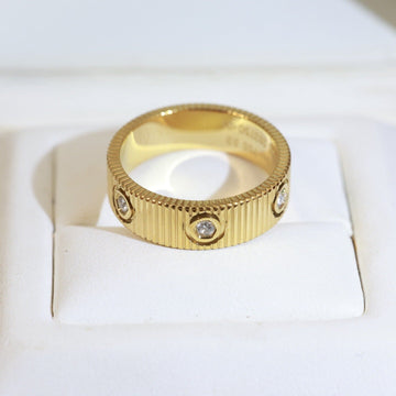 [Elara jewelsry]LOVE 6.5MM UNLIMITED 6 DIAMONDS RING