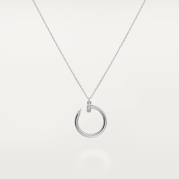 [Elara jewelsry ]JUSTE NECKLACE SILVER