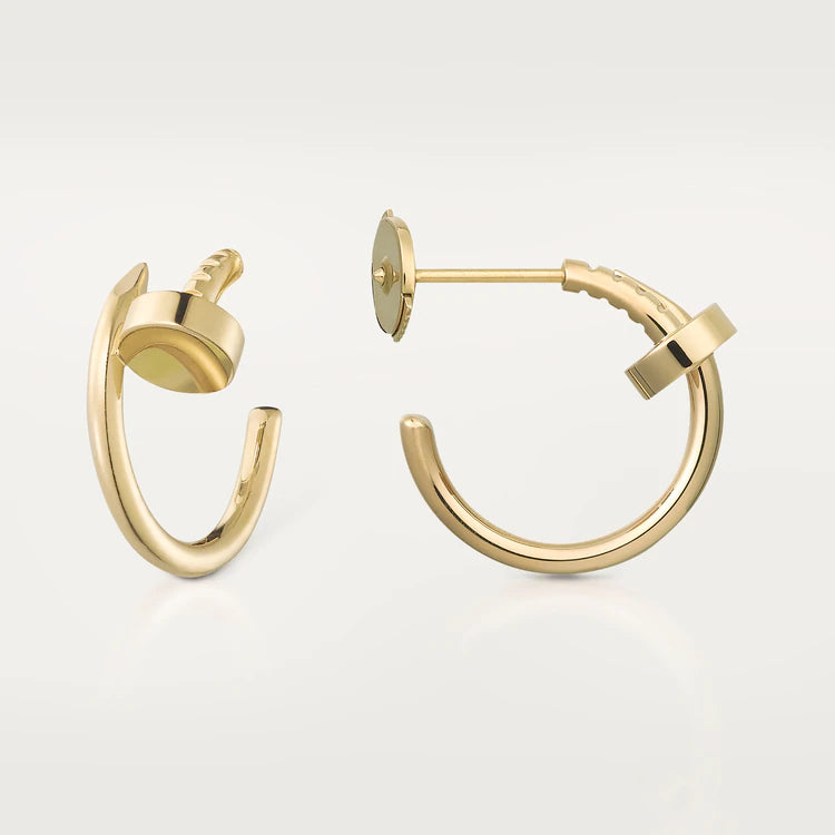 [Elara jewelsry ]JUSTE EARRINGS GOLD