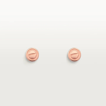 [Elara jewelsry ]LOVE EARRINGS PINK GOLD 10MM