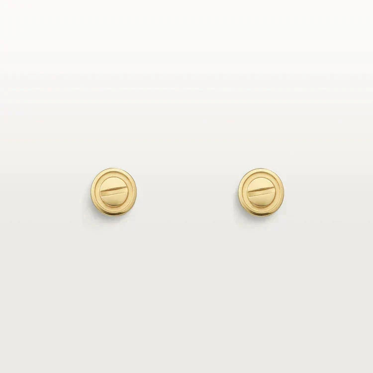 [Elara jewelsry ]LOVE EARRINGS GOLD 10MM