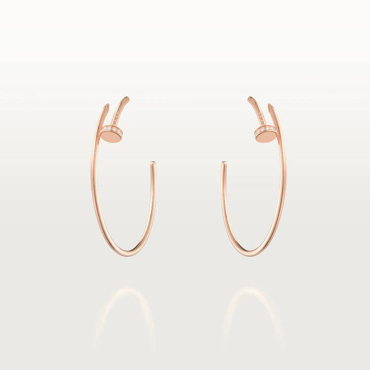 [Elara jewelsry ]JUSTE EARRINGS DIAMONDS 1.8MM