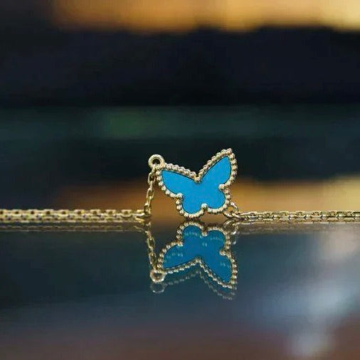 [Elara jewelsry ]BUTTERFLY TURQUOISE BUTTERFLY BRACELET