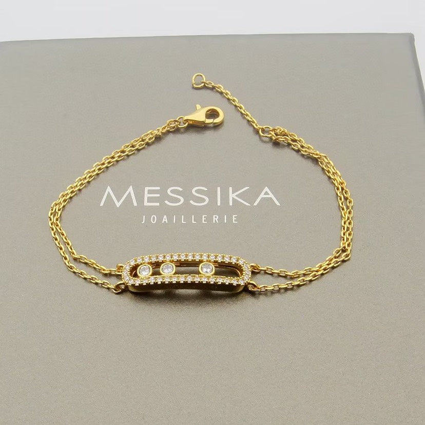[Elara jewelsry] Move Classique pavé bracelet