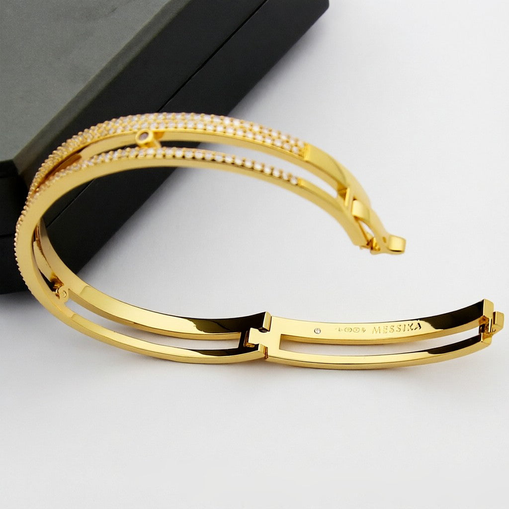 [Elara jewelsry]Move Romane pavé bangle