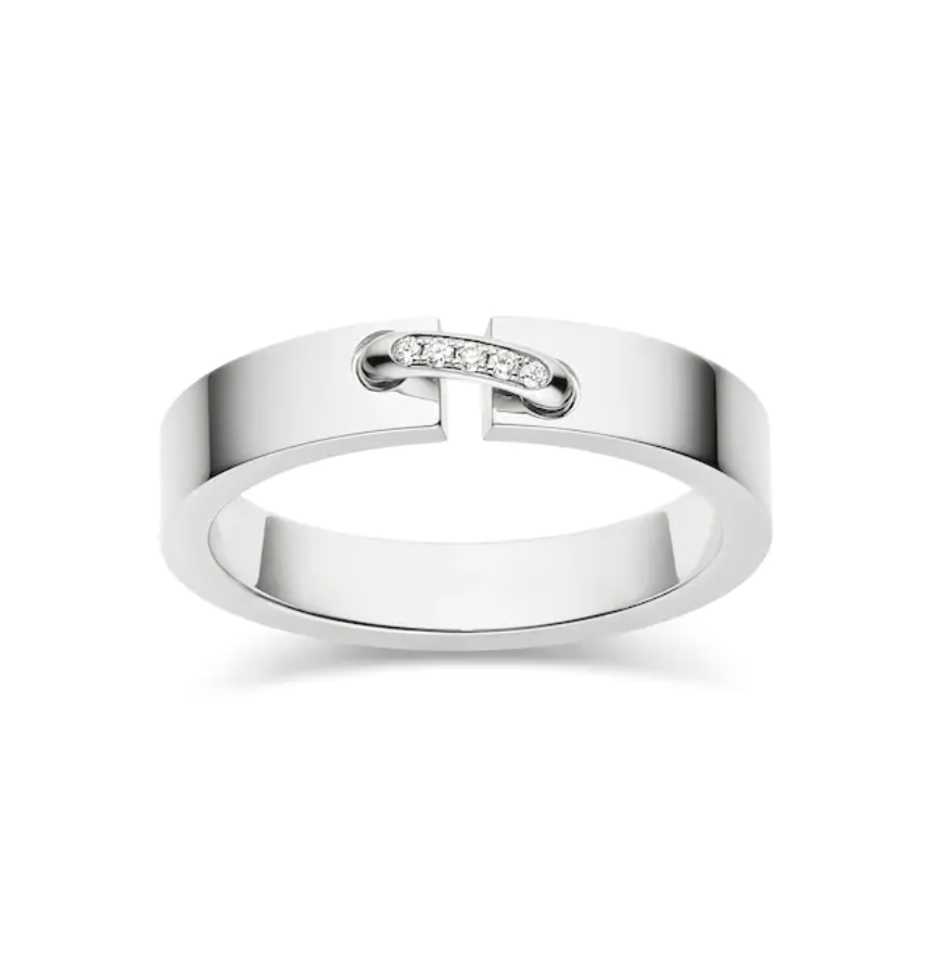 [Elara jewelsry ]ALLIANCE LIENS VIDENCE DIAMOND 4MM RING