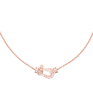 [Elara jewelsry ]FORCE 10 PINK GOLD DIAMOND NECKLACE