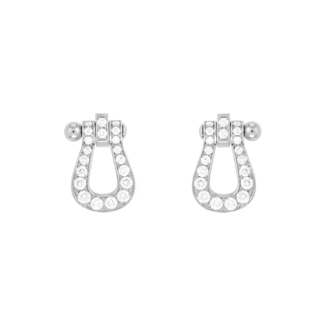 [Elara jewelsry ]FORCE 10 FULL DIAMOND STUD EARRINGS MINI MODEL