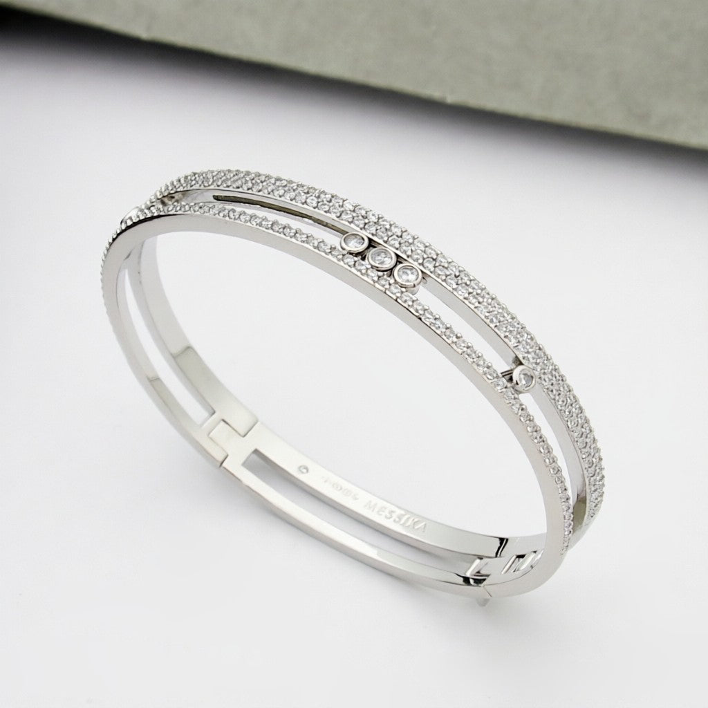 [Elara jewelsry]Move Romane pavé bangle