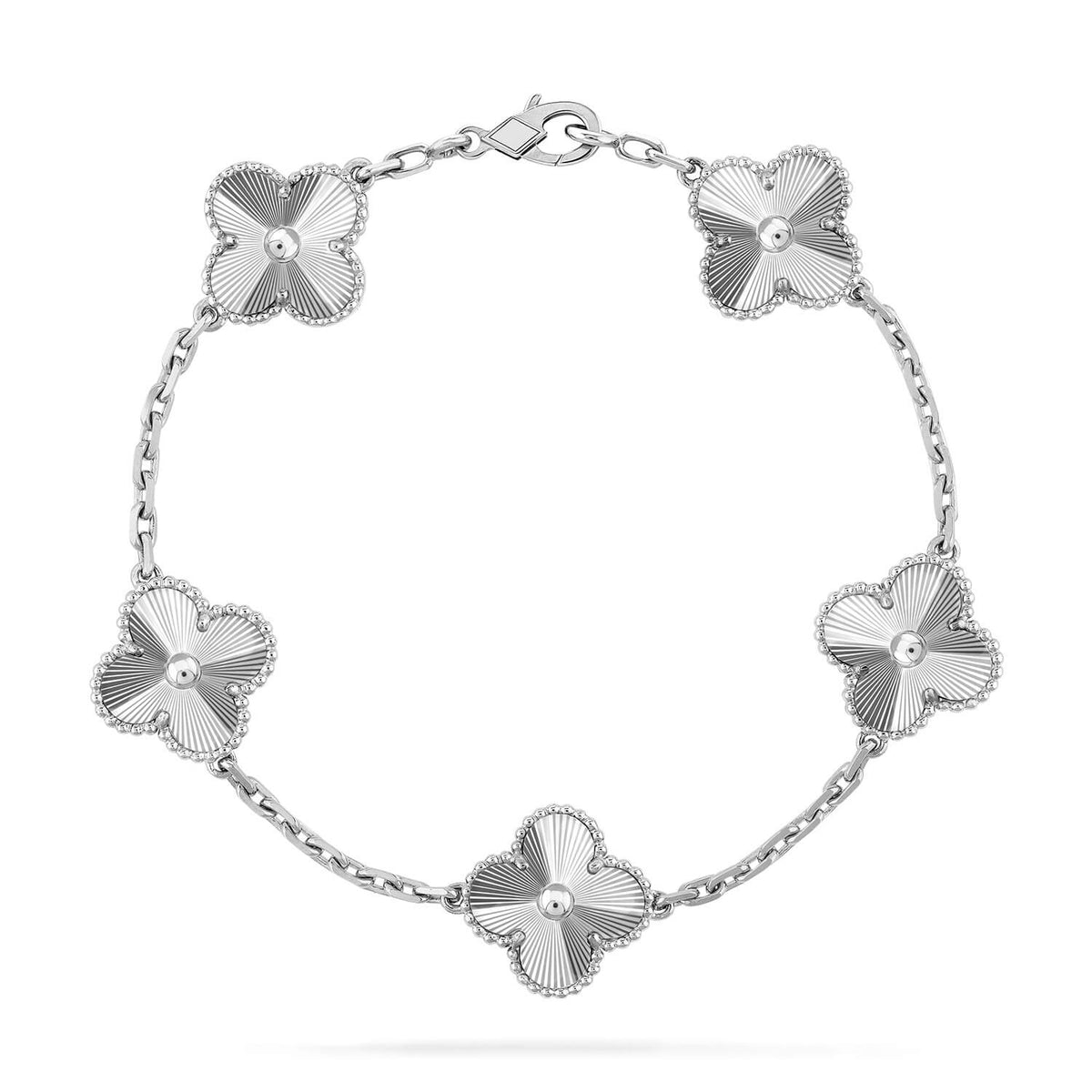 [Elara jewelsry ] CLOVER 5 MOTIF LASER BRACELET COLLECTION