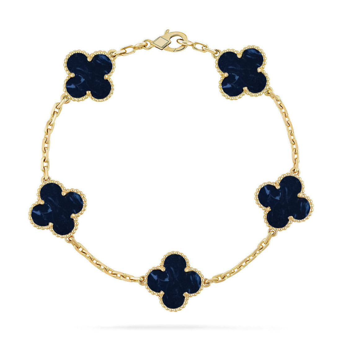 [Elara jewelsry ]CLOVER 5 MOTIF PIETERSITE BRACELET COLLECTION