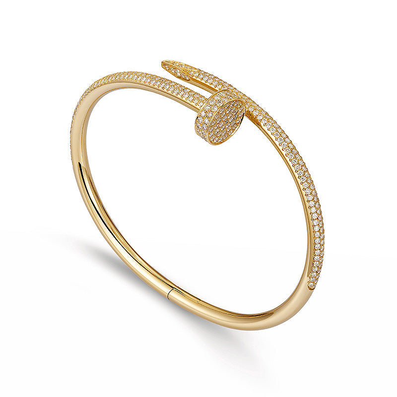 [Elara jewelsry ]JUSTE BRACELET 3.5MM ALL DIAMONDS